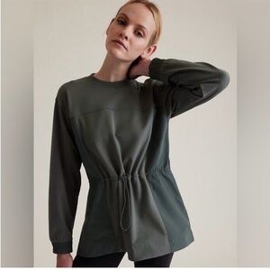 Athleta Dark Green Women's Sweatshirt